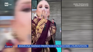 La Vita in diretta. Eurovision: le prove di Angelina Mango, il tifo di Mara Maionchi - RaiPlay